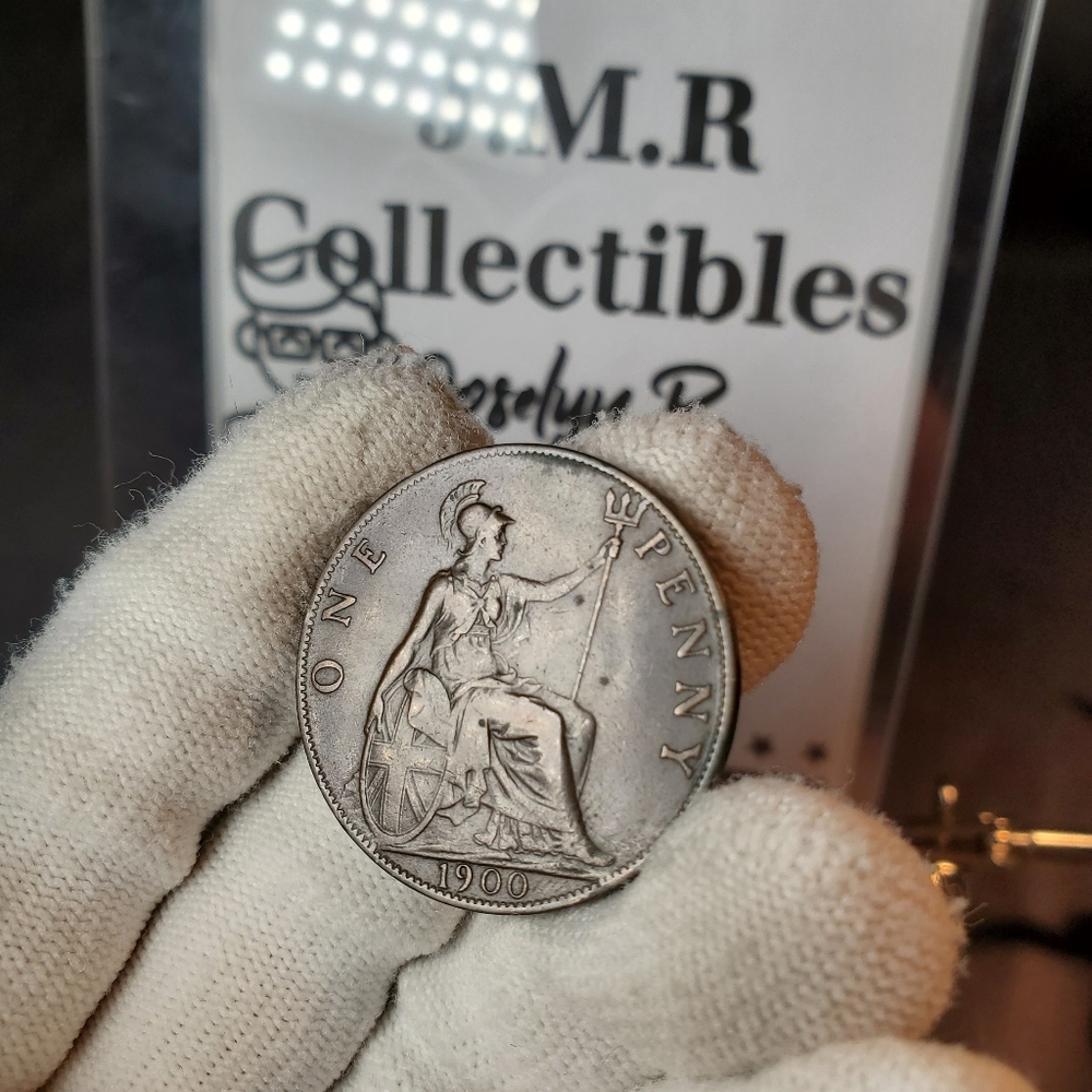 BN 1900 Great Britain Penny Victoria 3rd portrait